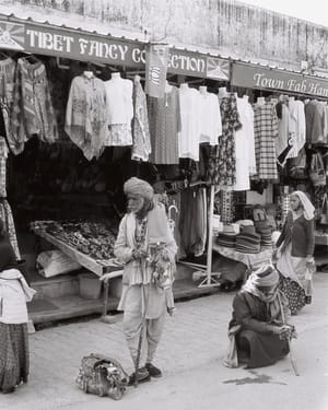 India Diaries - Black and White film roll and the subtleties of the small towns